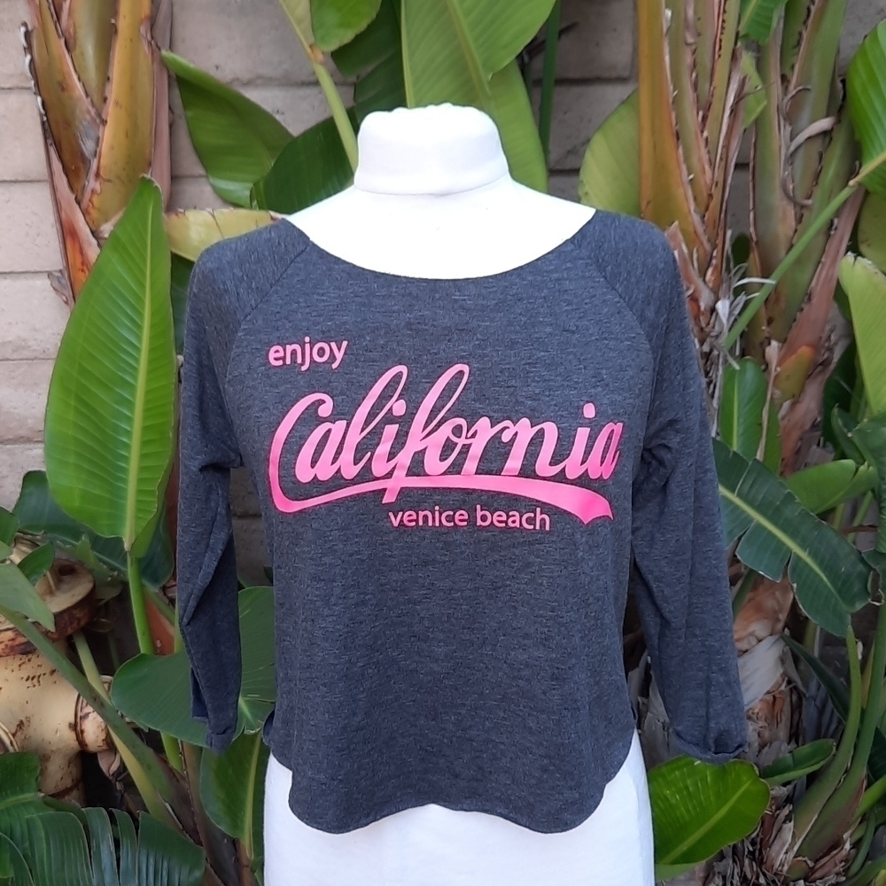 Enjoy California Venice Beach small lightweight sweatshirt